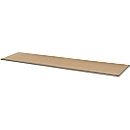 Legbord voor werktafel, B 2000 x D 1000 mm