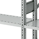 legborden, voor archiefrek,  B 750 x D 300 mm, gegalvaniseerd