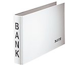 LEITZ® bank binder, A6 landscape, Material: cardboard PP-laminated, white