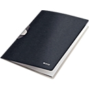 LEITZ® clip folders Style ColorClip, with clip, satin black