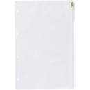 LEITZ collection bag, with sliding closure, PVC transparent, DIN A4