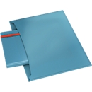 LEITZ® document sleeve Cosy Privacy, opaque, A4 format, for up to 50 sheets, with 2 pockets, 3 pieces, blue