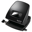 Leitz® hole punch 5003 Recycle, for up to 30 sheets, NeXXt technology, ergonomic recessed grip