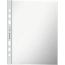 LEITZ insteekhoesje 4795, A5, bovenaan open, 100 stuks, generfd transparant