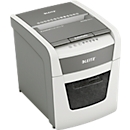 Leitz IQ Autofeed Small Office 50 papiervernietiger P4, volledig automatisch, deeltjes snijden 4 x 30 mm, 20 l, 50 vel snijcapaciteit, wit
