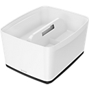Leitz MyBox storage box, DIN A4, for utensils, white/black