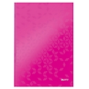 LEITZ notitieboekje WOW 4626, A4, geruit, roze