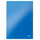 LEITZ Notizbuch WOW 4625, DIN A4, liniert, blau