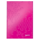 LEITZ Notizbuch WOW 4628, DIN A5, kariert, pink