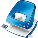 LEITZ® office punch 5008 Wow, azul metálico