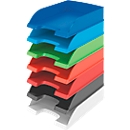 LEITZ® Opbergmand standaard 5227, kunststof, 5 stuks, licht rood