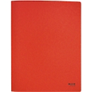 Leitz® Recycle losbladige ordner, A4-formaat, tot 250 vel, nietmechanisme, 100% recyclebaar, Blauer Engel, gerecycled karton, rood
