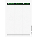 LEITZ® rugetiketten voor 180°-hangordners, rugbreedte 80 mm, zelfklevend, 75 stuks