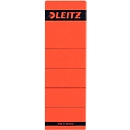 LEITZ® Rugetiketten, voor ordner met een rugbreedte van 80 mm, zelfklevend, 10 stuks, rood