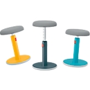 Leitz Sitz- & Stehhocker Ergo Cosy Active, B 370 x T 370 x H 460 - 790 mm, bis 110 kg,  Warmes Gelb