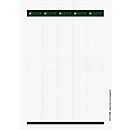 LEITZ® spine labels for 180° hanging folders, back width 50 mm, self-adhesive, 125 pieces