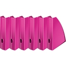 LEITZ® Stehsammler WOW 5277, Breite 75 mm,pink, 6 Stück