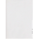 LEITZ® transparent folder Premium 4106, smooth, 100 pieces, transparent