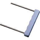 Leitz Umfüller für Archiv-Abheftbügel 6078, Fassungsvermögen bis 800 Blatt, Polypropylen/Metall, hellgrau, 1 Stück