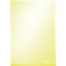 LEITZ® zichtmap Premium 4153, A4, glad, 100 stuks, geel