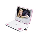 Lenco DVP-910 - DVD-Player - tragbar -Anzeige: 22.9 cm (9") - weiß, pink
