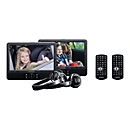 Lenco DVP-939 - Zwei LCD-Monitore / DVD-Player - Anzeige - 22.9 cm (9") - extern