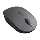 Lenovo Go - Ambidextre - Optique - RF sans fil - 2400 DPI - Noir - Gris