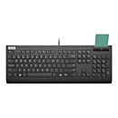 Lenovo Smartcard Wired Keyboard II - Tastatur - USB - Deutsch - Schwarz - OEM