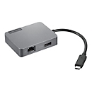 Lenovo Travel Hub Gen2 - station d'accueil - USB-C - VGA, HDMI - GigE