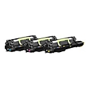 Lexmark - 3er-Pack - Gelb, Cyan, Magenta - original - Tonerpatrone LCCP - für Lexmark CS820, CS827, CX820, CX825, CX827, CX860
