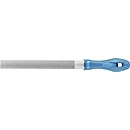 Lime d'atelier DIN 7261 L.200 mm Q.20 x 6 mm, taille 1 demi-ronde 2K-Ergo PFERD