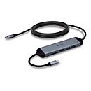 LINDY USB 3.2 Type C Laptop Micro Dock with 1.4m USB PD Charging Cable - Dockingstation - USB-C 3.2 - HDMI