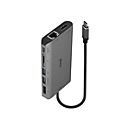 LINDY USB 3.2 Type C Laptop Mini Dock - Dockingstation - USB-C 3.2 - HDMI, DP - GigE