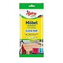 Lingettes nettoyantes jetables pour meubles POLIBOY, antistatiques, sans traces, certifiées FSC, paquet de 24 pièces