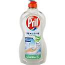 Liquide vaisselle mains Pril Sensitive Aloe Vera, haut pouvoir dégraissant, particulièrement doux pour la peau, 450 ml en bouteille recyclée