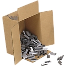 Locking sleeves, 16 x 30 x 1 mm, 2000 pcs, galvanized ribbed