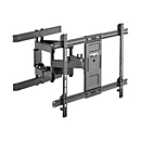 LogiLink - Klammer - full-motion - für LCD-TV / gekrümmter LCD-TV - Schwarz