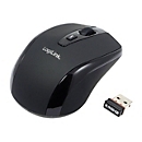 LogiLink Maus Optical Wireless 2.4 GHz Mini - Maus - 2.4 GHz - Schwarz