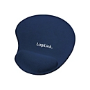 LogiLink - Mauspad mit Handgelenkpolsterkissen - Blau