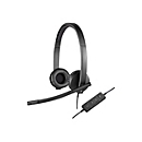 Logitech Casque H570e Confortable - abordable et construit pour durer - Avec fil - Bureau/Centre d'appels - 31,5 - 20000 Hz - 111 g - Casque - Noir