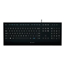 Logitech Corded K280e - Tastatur - USB - Nordisch