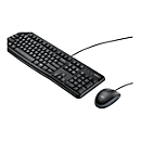 Logitech Desktop MK120 - ensemble clavier et souris - QWERTY - International US