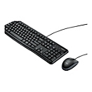 Logitech Desktop MK120 - Tastatur-und-Maus-Set - Französisch