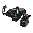 Logitech Flight Yoke System - yoke et accélérateur - filaire
