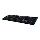 Logitech G915 LIGHTSPEED Wireless RGB Mechanical Gaming Keyboard - GL Tactile - Tastatur - Hintergrundbeleuchtung - kabellos - Bluetooth, 2.4 GHz
