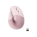 Logitech Lift Vertical Ergonomic Mouse - Vertikale Maus - ergonomisch - optisch - 6 Tasten - kabellos