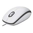 Logitech M100 - Maus - Full-Size - rechts- und linkshändig - optisch - 3 Tasten