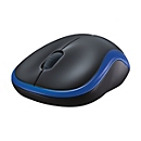 Logitech M185 - Maus - 2.4 GHz - Blau