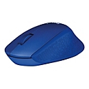 Logitech M330 SILENT PLUS - Maus - 2.4 GHz - Blau