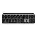 Logitech MX Keys für Mac - Tastatur - QWERTZ - Deutsch - Space-grau